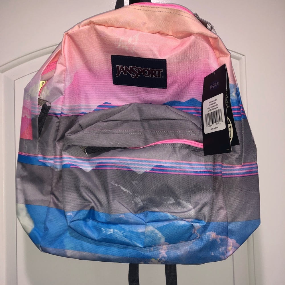 NWT JanSport Backpack “High Stakes Multi Linear